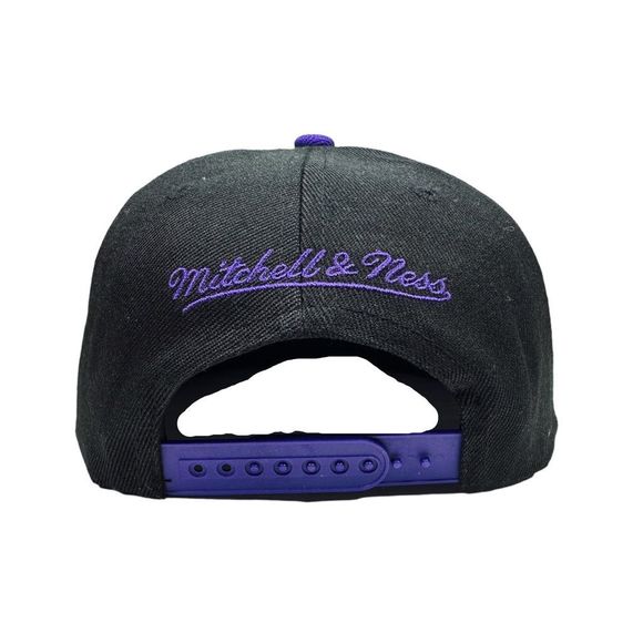 Mitchell & Ness Los Angeles Lakers Wordmark SnapBack Cap - One Size - Picture 7 of 9